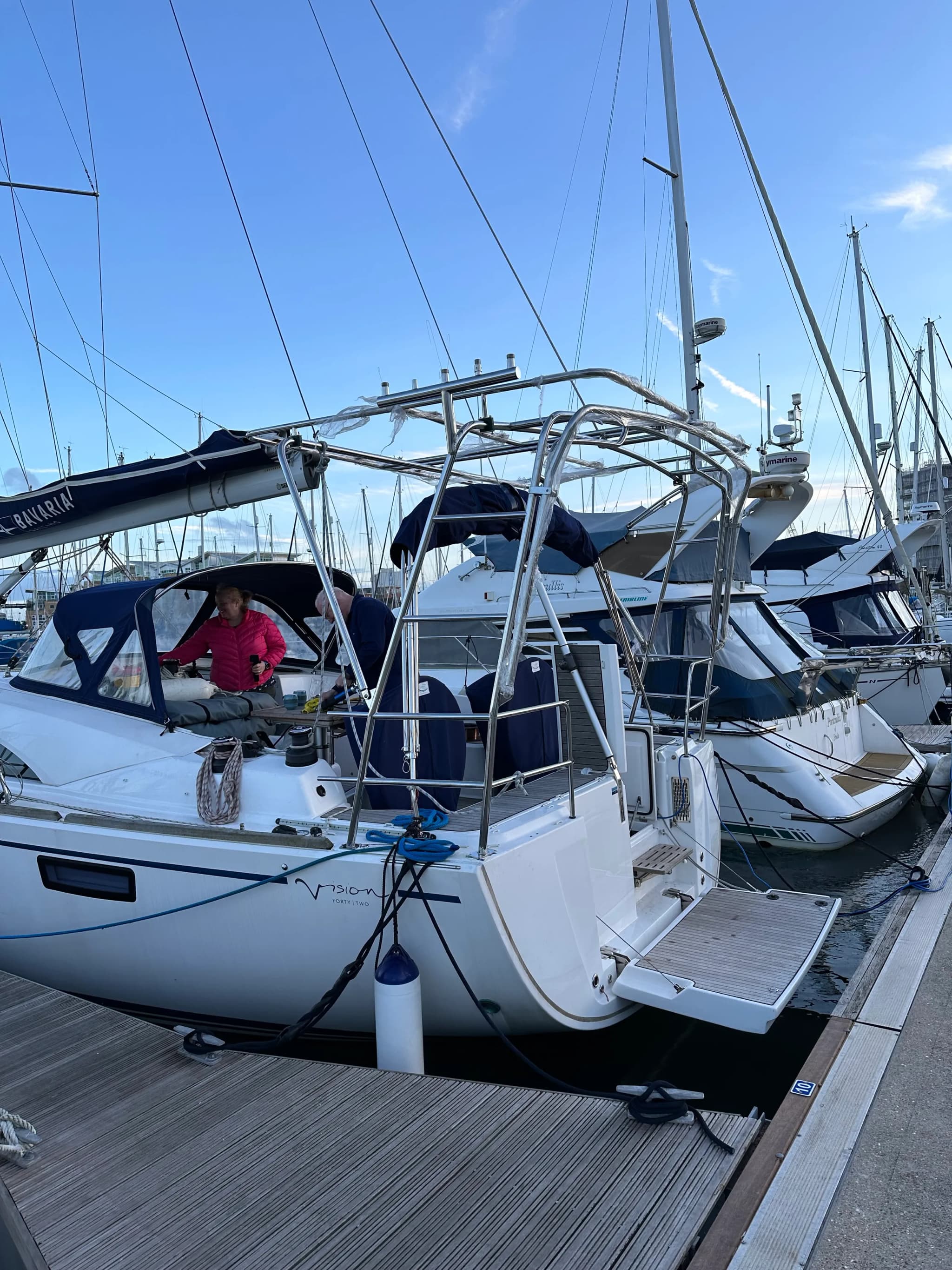 Bavaria 42 Vision — Sailing Muggle — Custom Solar Arch thumbnail 4