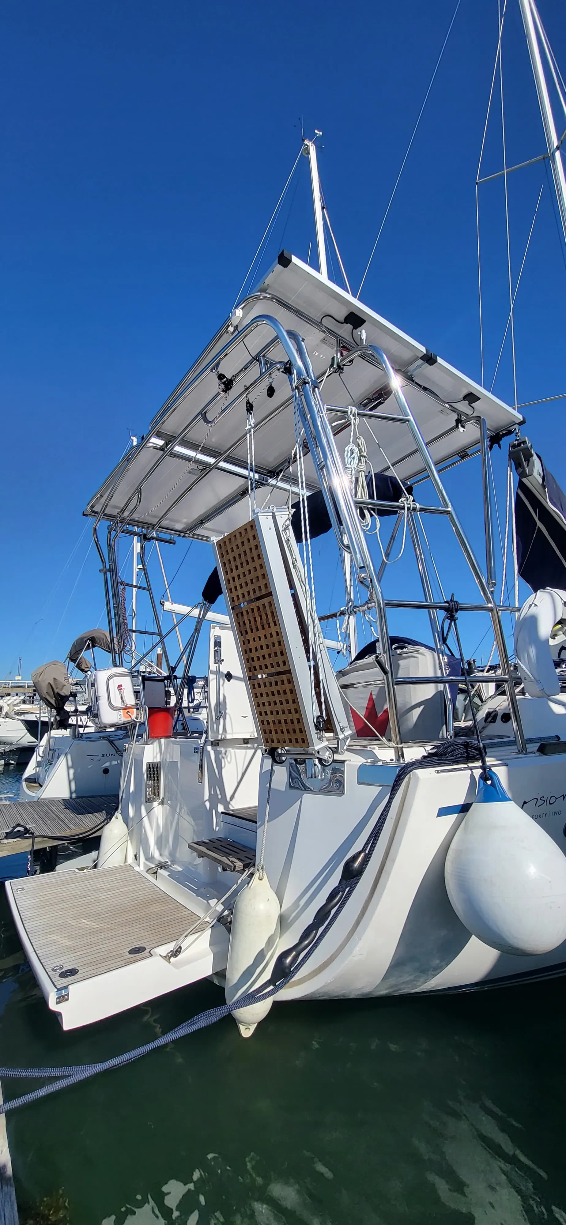 Bavaria 42 Vision — Sailing Muggle — Custom Solar Arch thumbnail 12