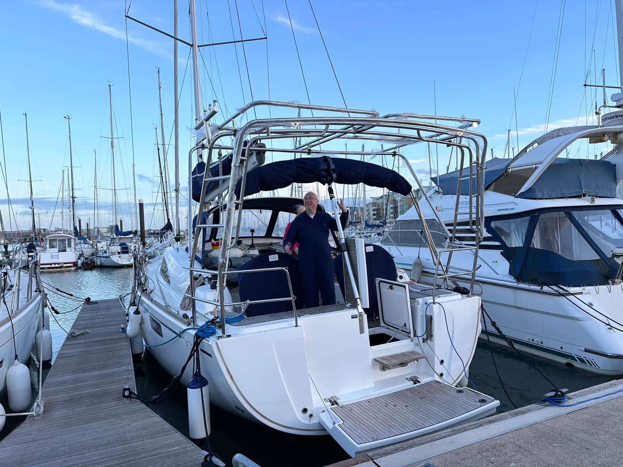 Bavaria 42 Vision — Sailing Muggle — Custom Solar Arch thumbnail 15