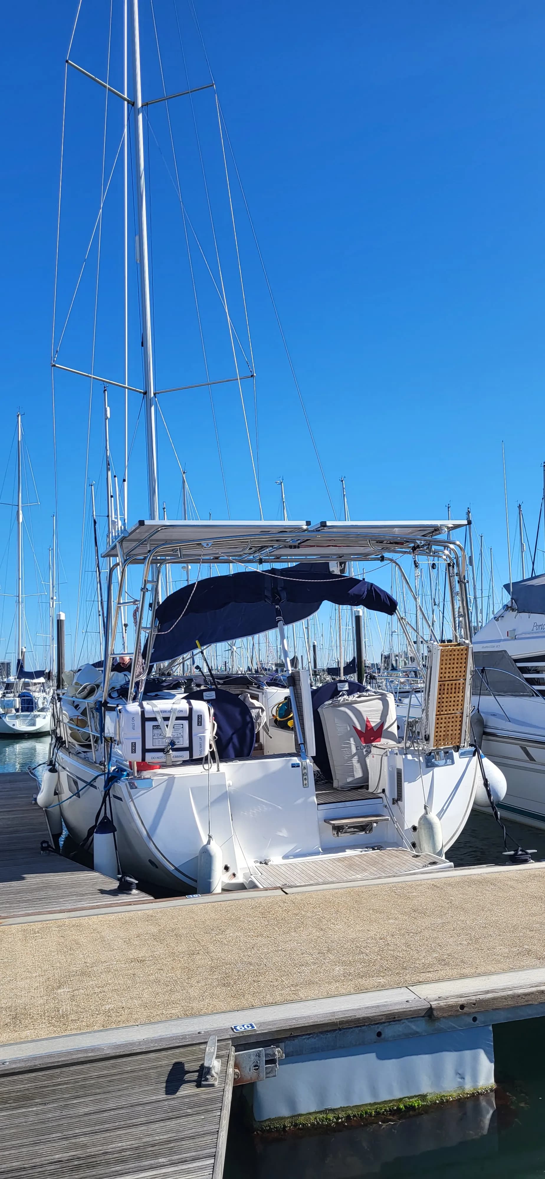 Bavaria 42 Vision — Sailing Muggle — Custom Solar Arch thumbnail 17