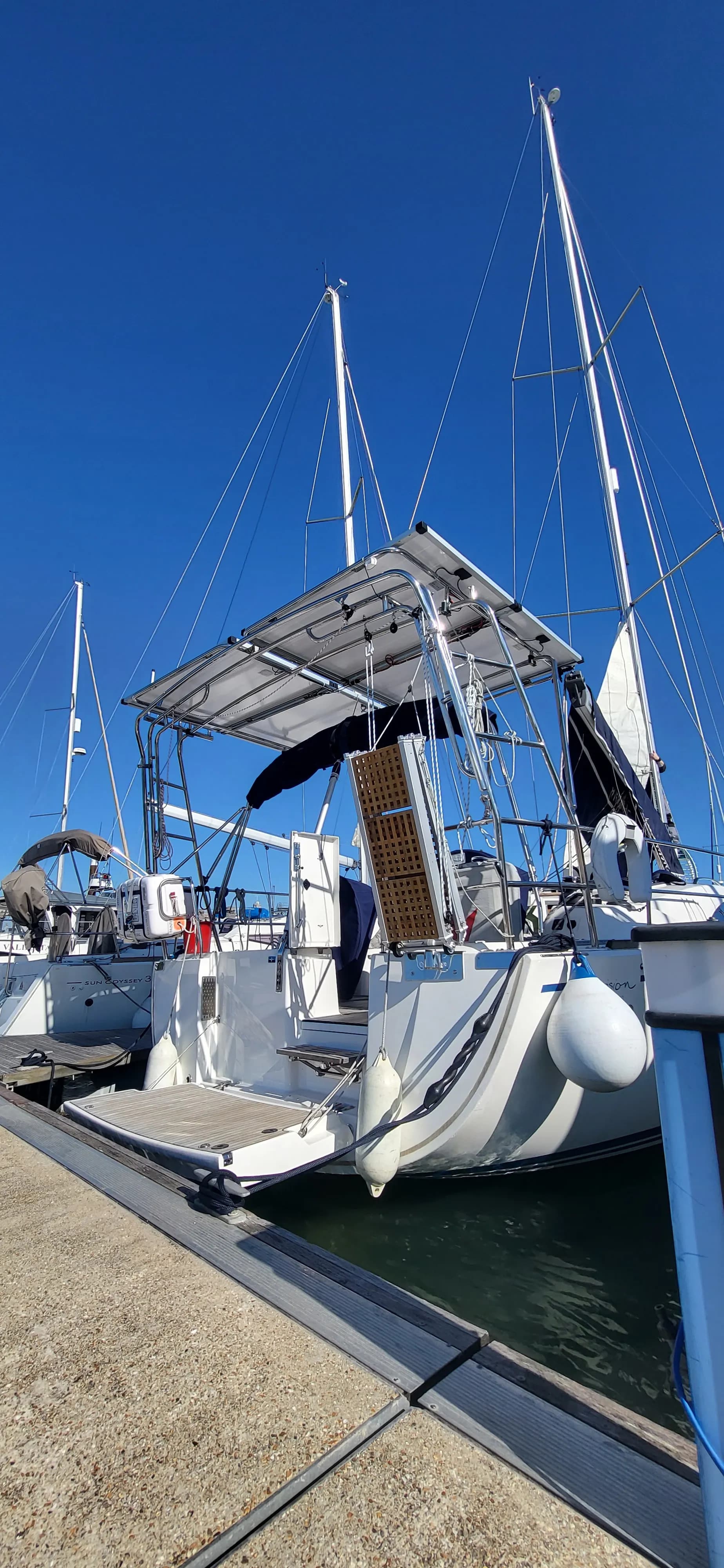 Bavaria 42 Vision — Sailing Muggle — Custom Solar Arch thumbnail 2