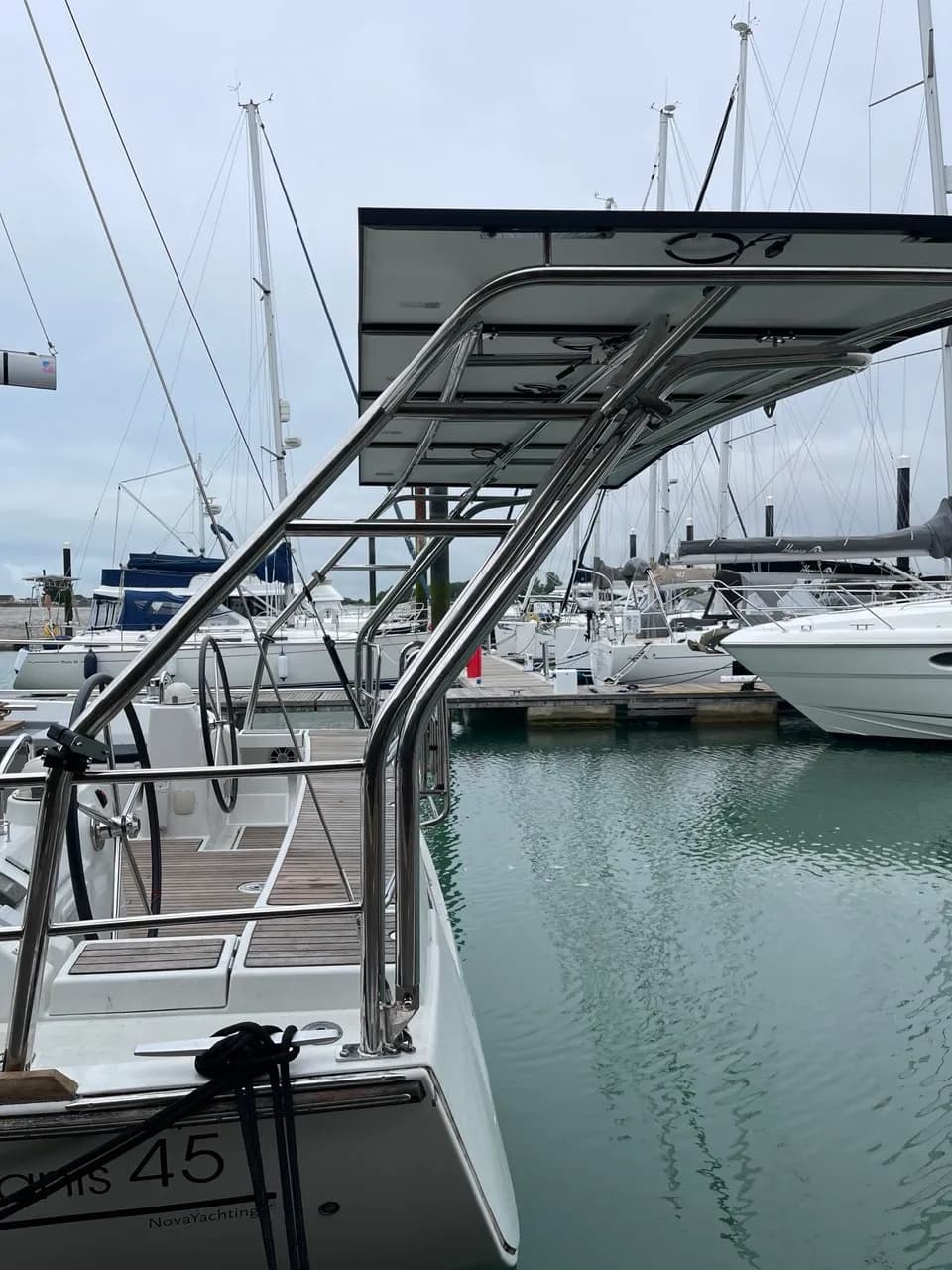 Beneteau Oceanis 45 — Valkiry Solar Arch thumbnail 3