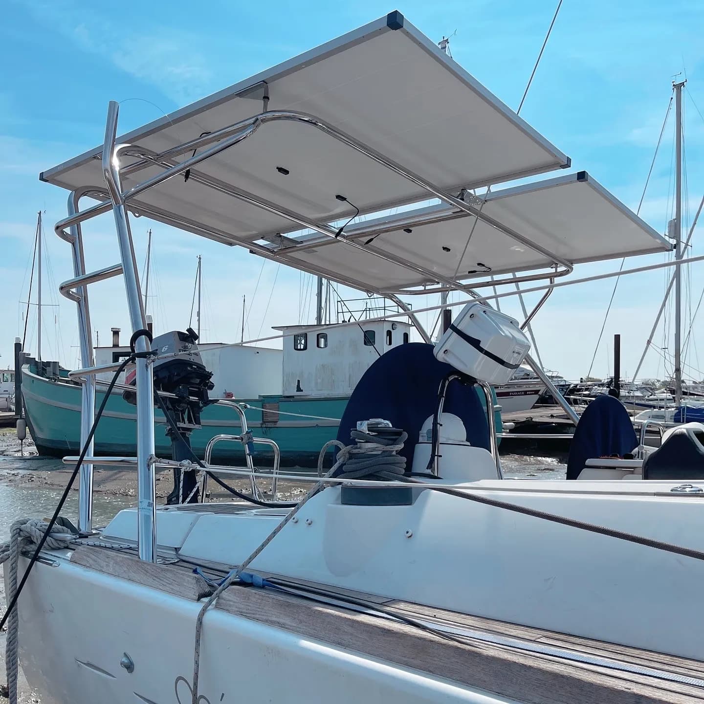 Beneteau Oceanis 46 — Valkiry Solar Arch (Forward-Facing) thumbnail 21