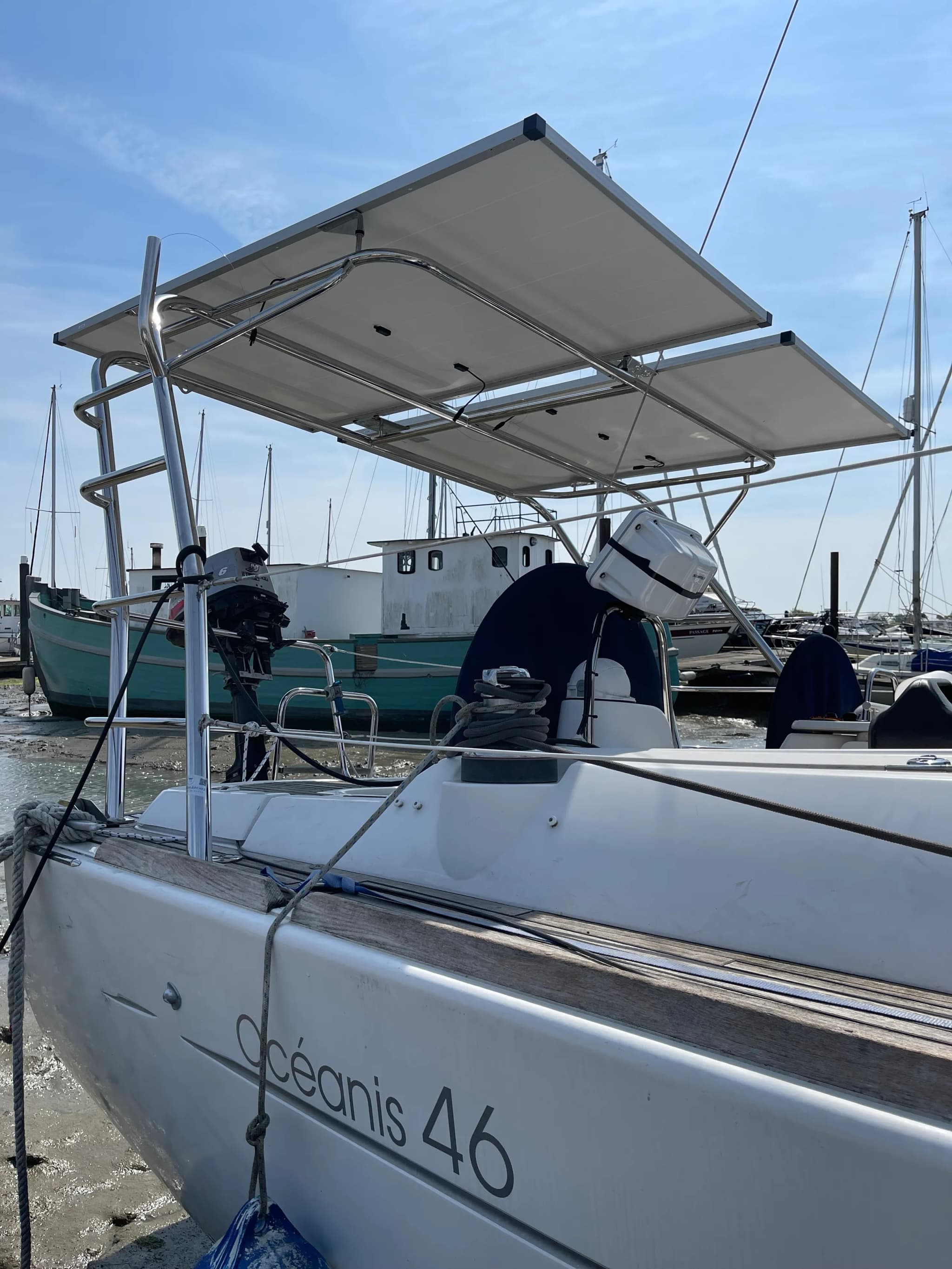 Beneteau Oceanis 46 — Valkiry Solar Arch (Forward-Facing) thumbnail 3