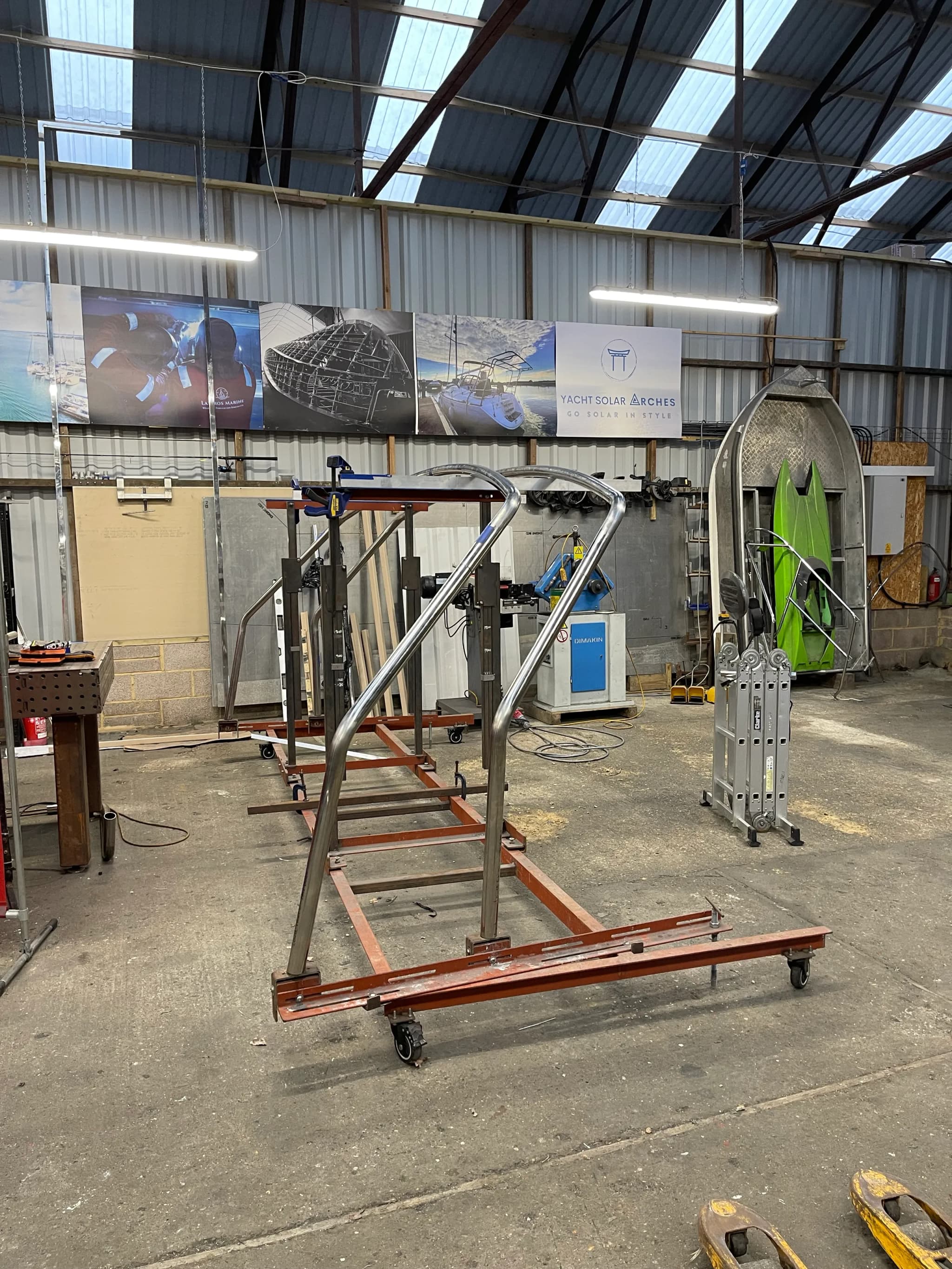 Dufour 430 — Valkiry Solar Arch thumbnail 6