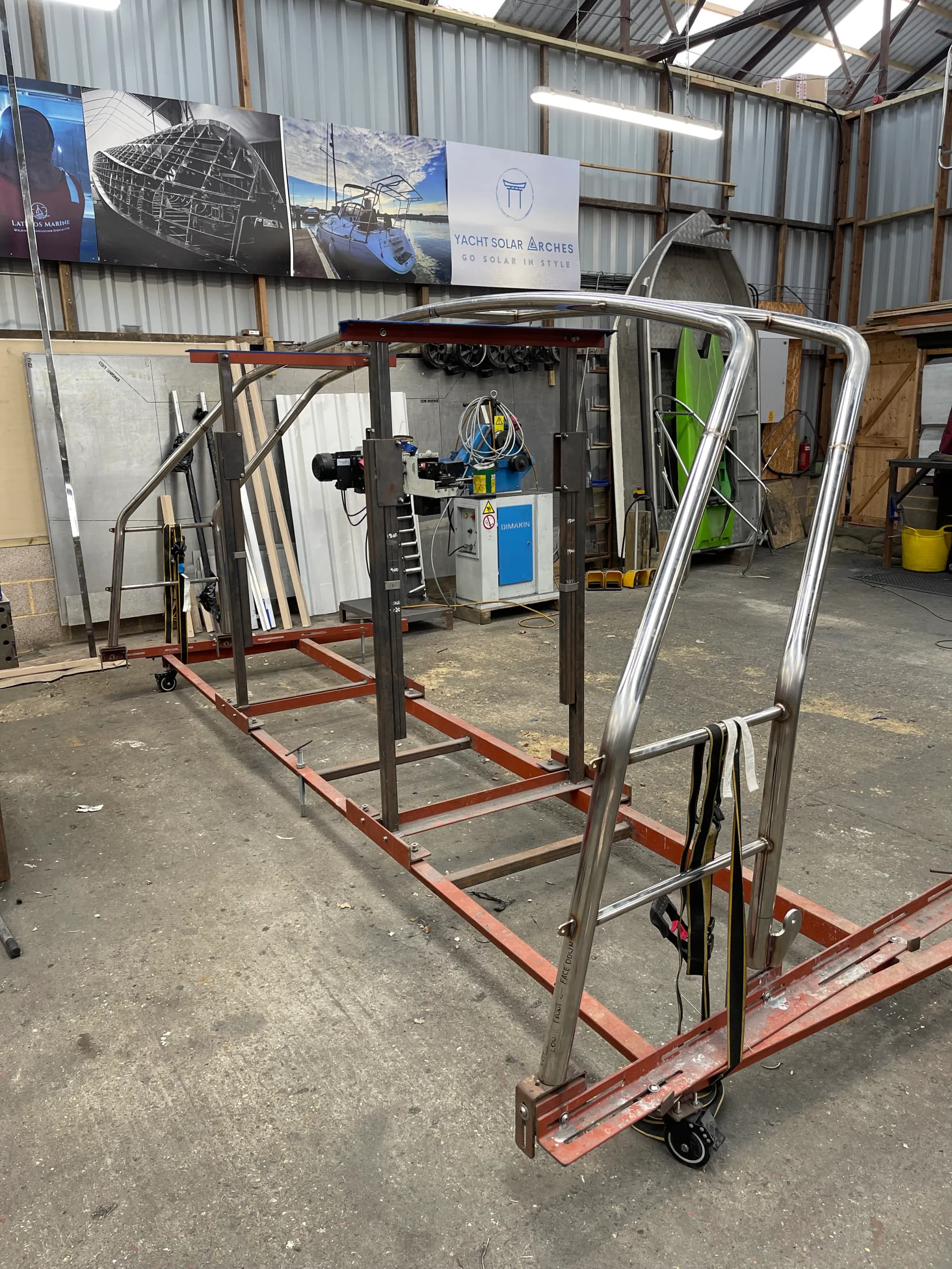 Dufour 430 — Valkiry Solar Arch thumbnail 8