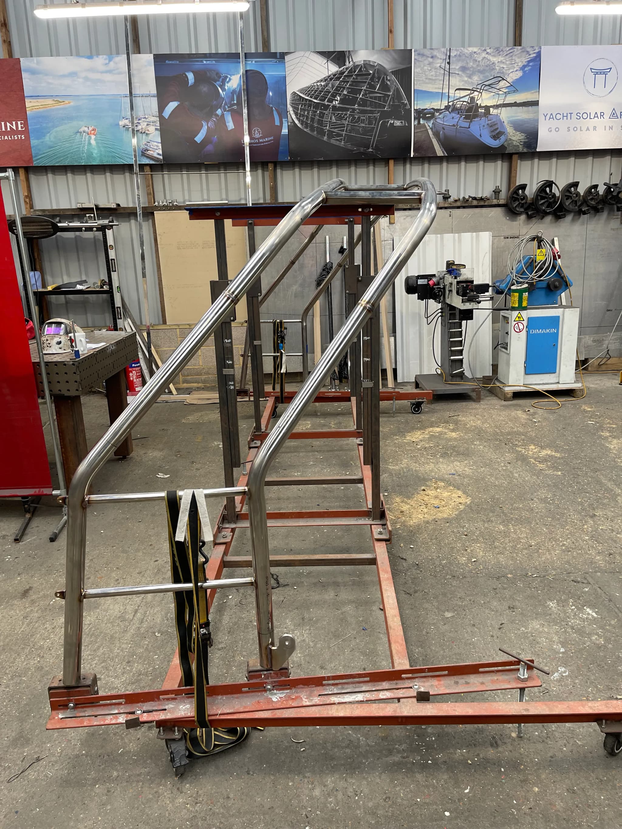 Dufour 430 — Valkiry Solar Arch thumbnail 4