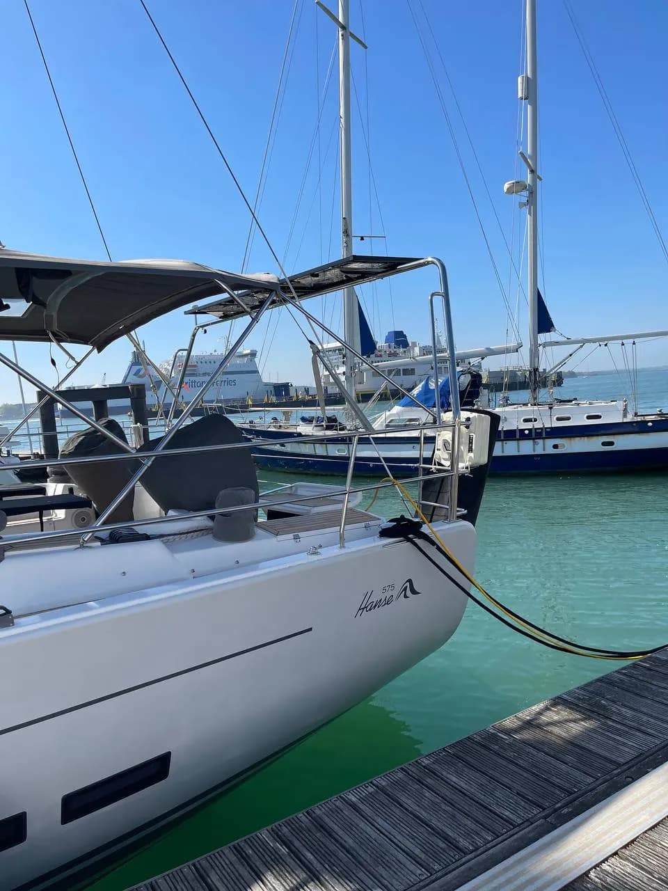 Hanse 575 — Valkiry Single Frame Solar Arch thumbnail 2