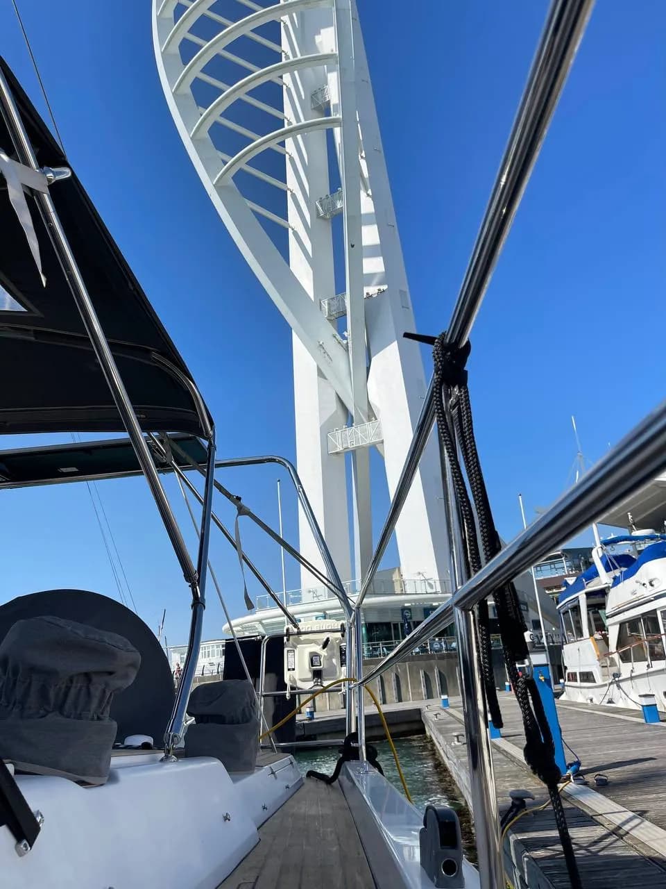 Hanse 575 — Valkiry Single Frame Solar Arch thumbnail 6