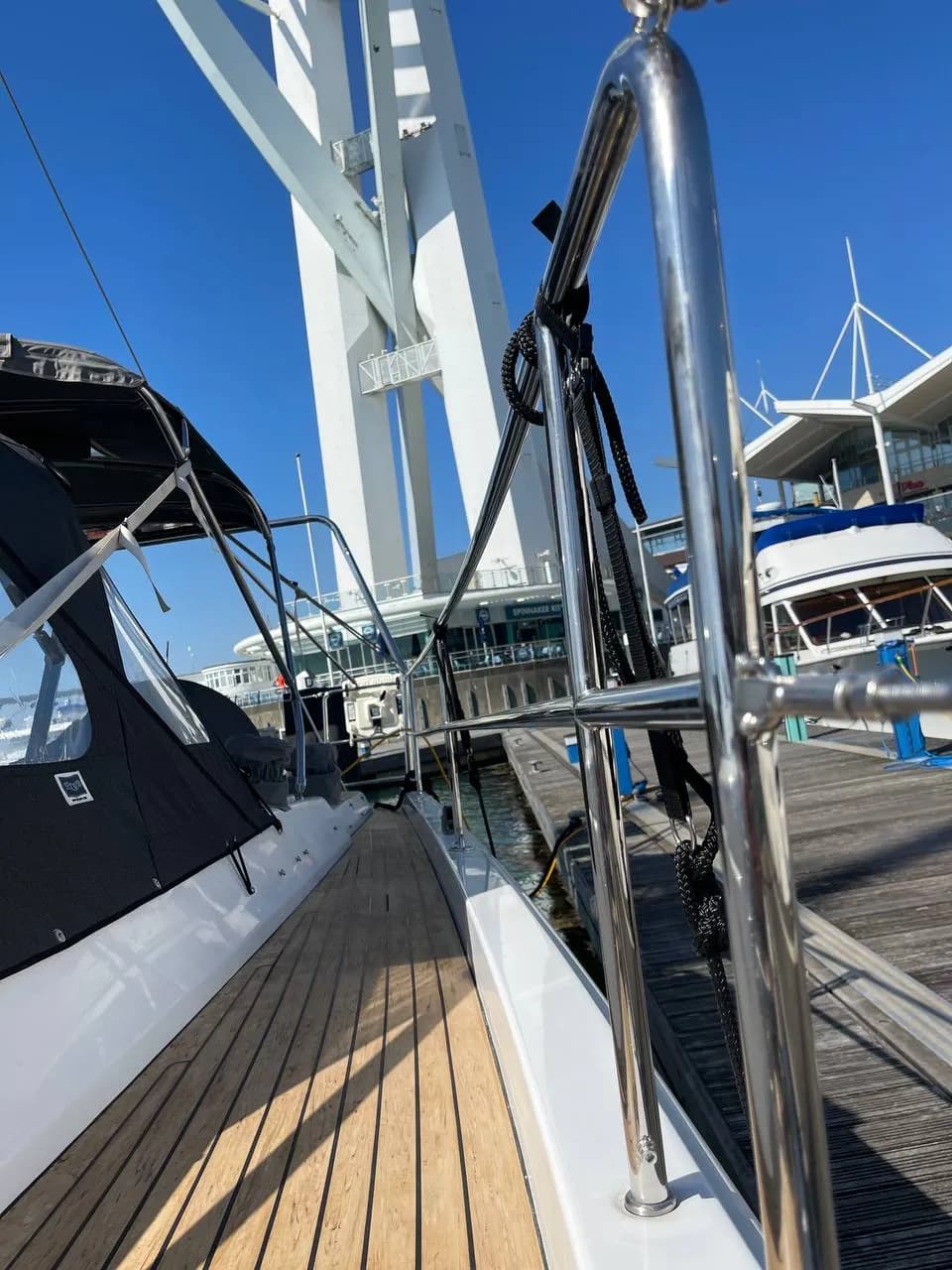 Hanse 575 — Valkiry Single Frame Solar Arch thumbnail 7