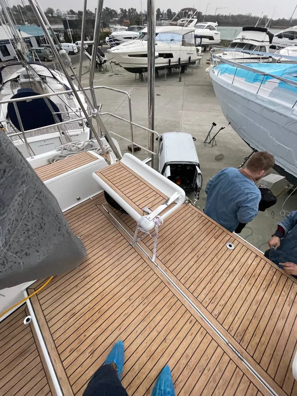 Hanse 575 — Valkiry Single Frame Solar Arch thumbnail 15