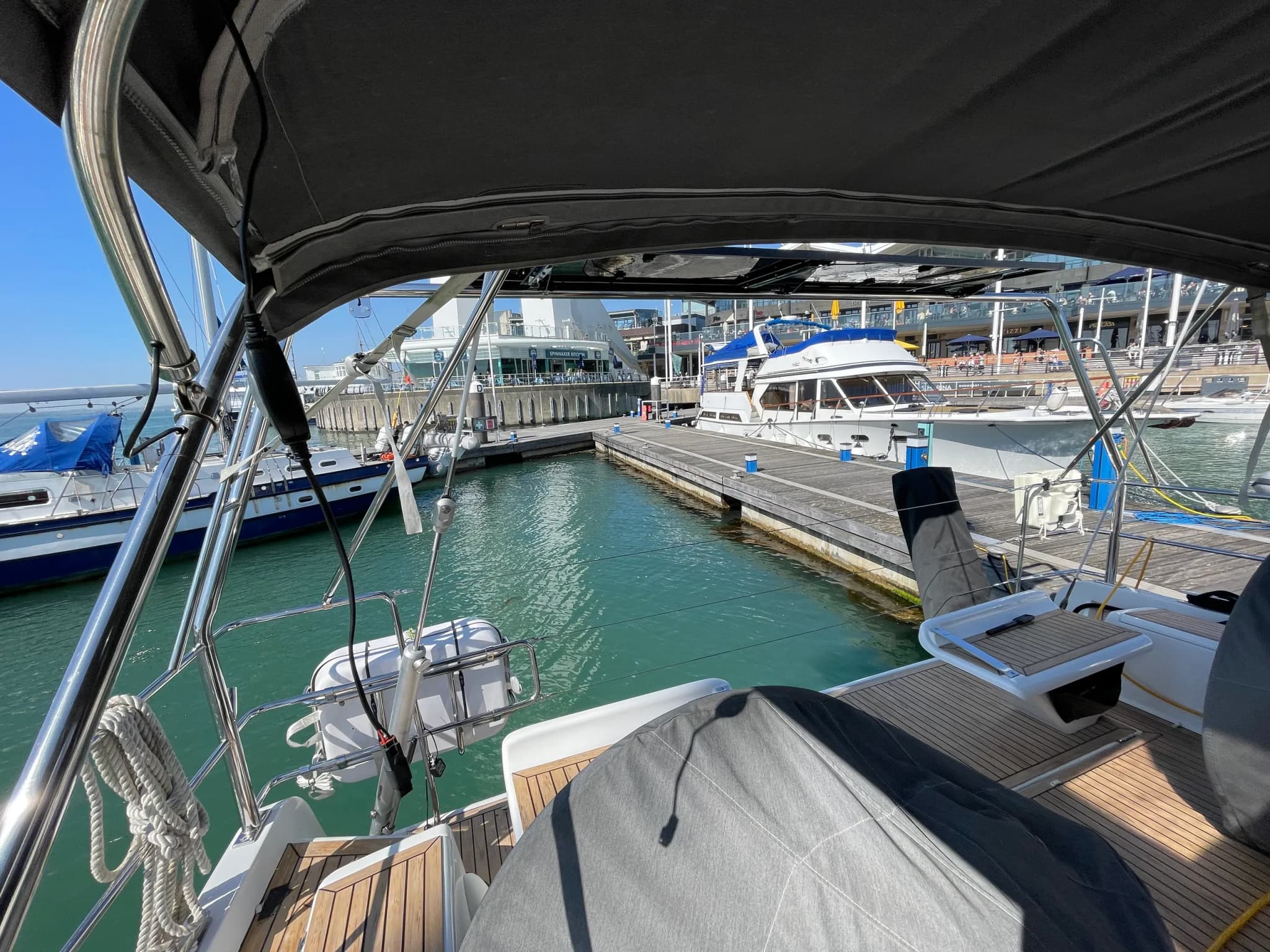 Hanse 575 — Valkiry Single Frame Solar Arch thumbnail 8