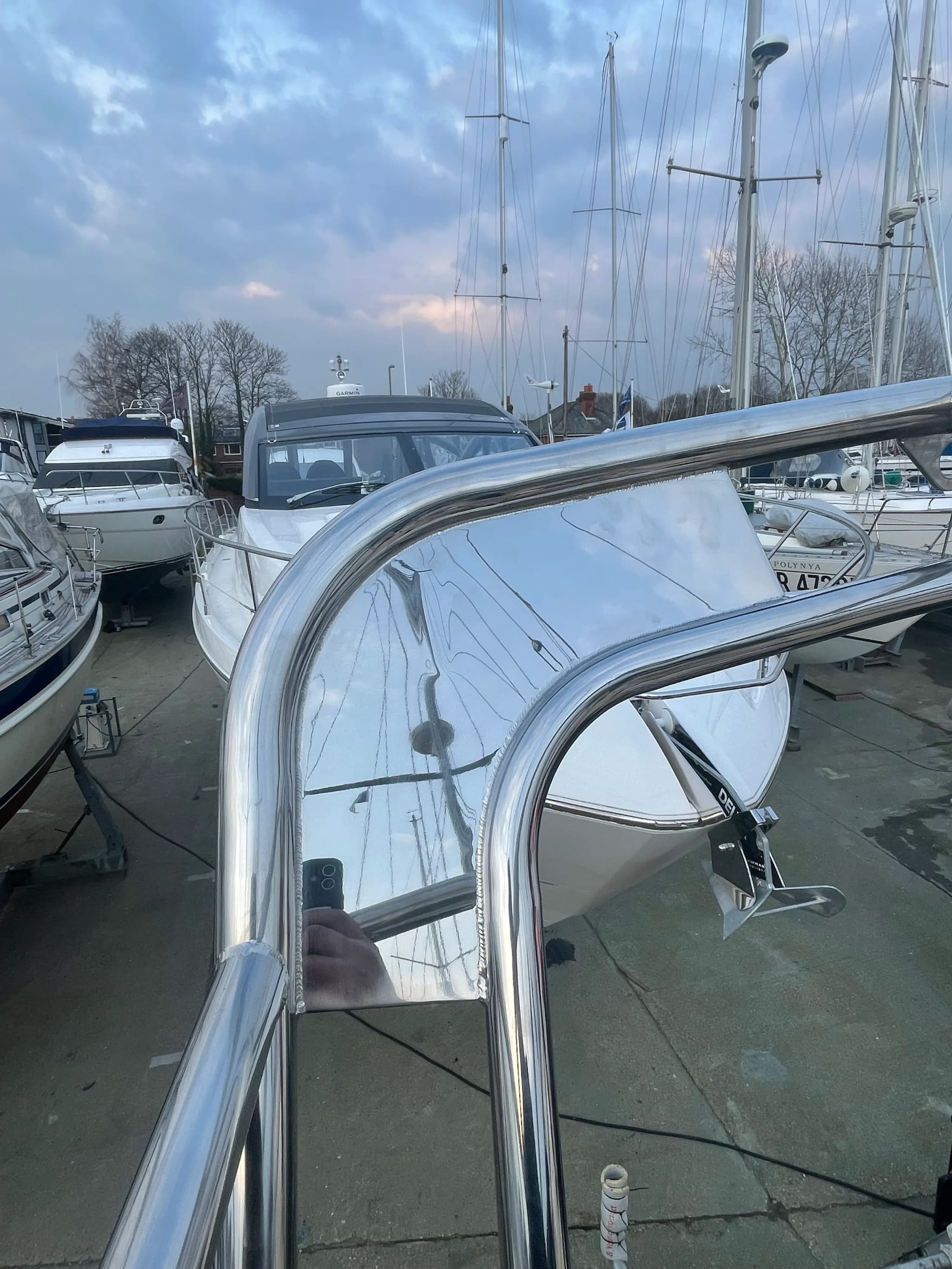 Island Packet 440 — EIVIVA — Eiviva Solar Arch thumbnail 8