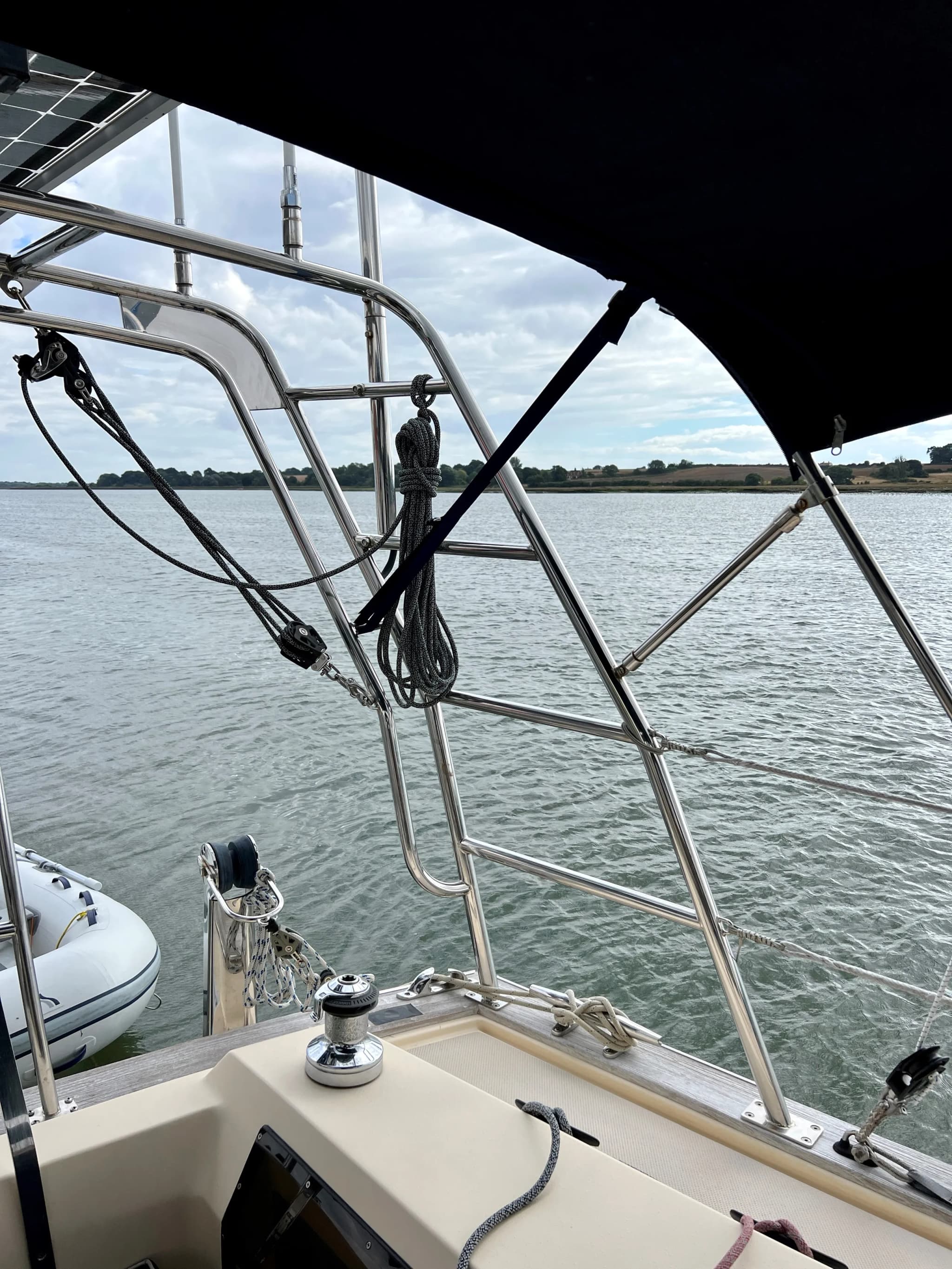 Island Packet 440 — EIVIVA — Eiviva Solar Arch thumbnail 2