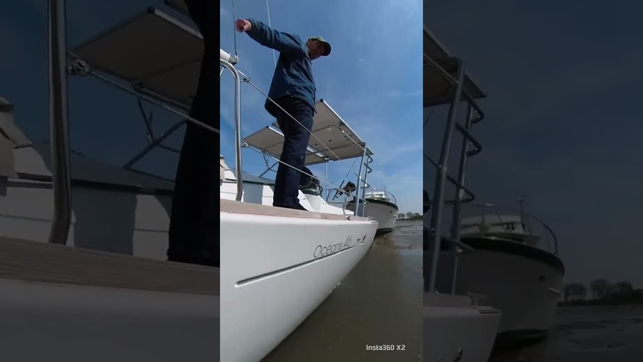 Beneteau Oceanis 46 — Valkiry Solar Arch (Forward-Facing) video thumbnail