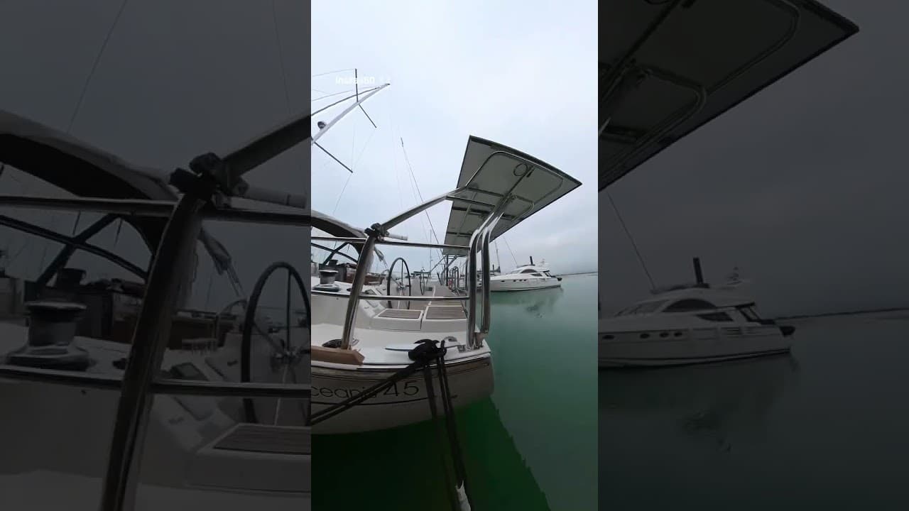 Beneteau Oceanis 45 — Roll bar solare Valkiry video thumbnail